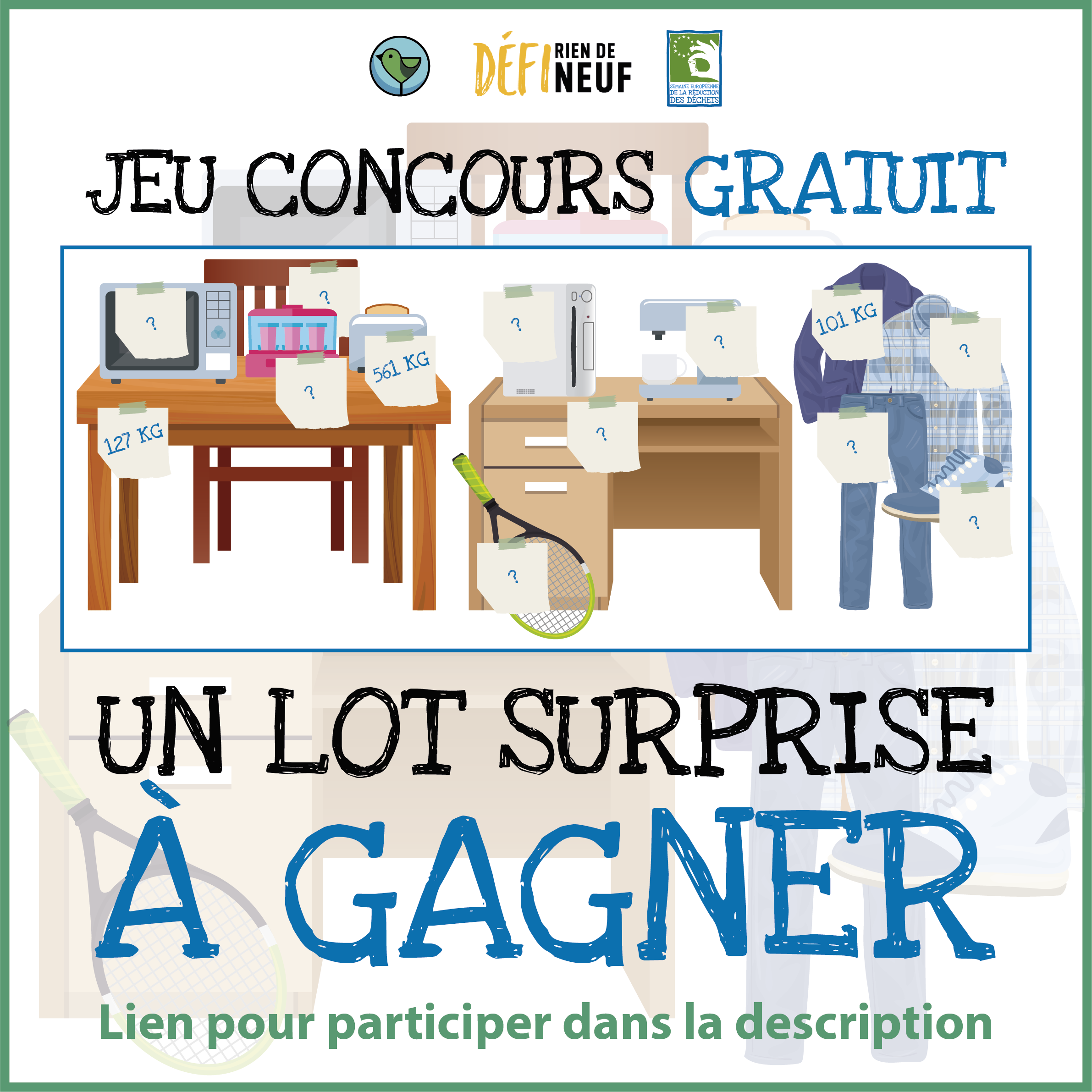 Jeu concours Recyclerie
