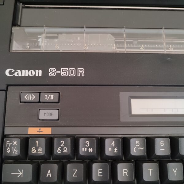Machine à écrire électronique CANON S-50R
