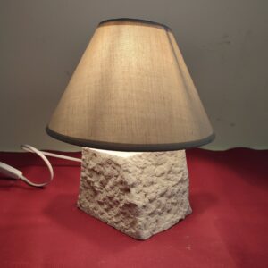 Lampe en pierre (creation)